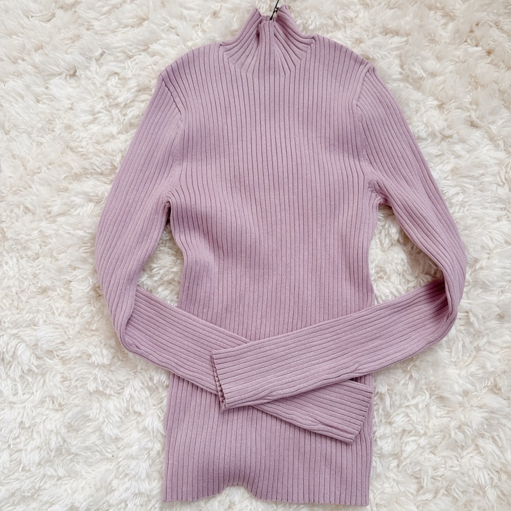 SOLD Zara Lilac Sweater Dress